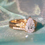 Bespoke Forget-Me-Not Engagement Ring