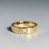 [Keystone] Wedding Ring In Yellow Gold