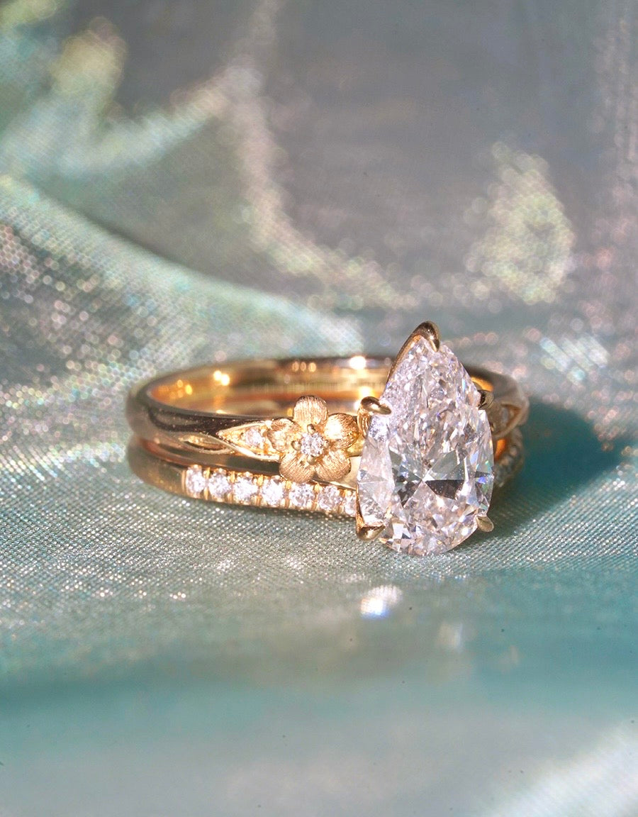 Poème Engagement Rings