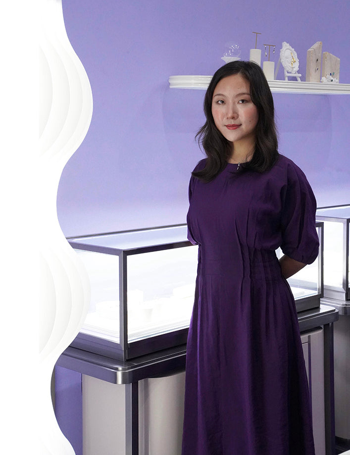 Poeme jewellery designer and founder Isabella Zhang