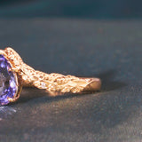[Gilded Forest] Sapphire Engagement Ring