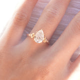 [Love In Bloom] Engagement Ring, With Cathedral