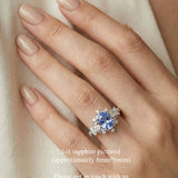 [Snow Country] Sapphire Ring