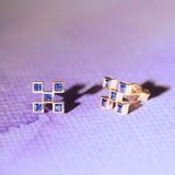 Bespoke Natural Sapphire Earrings