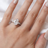 [Trilogy Cornelia] 4.5ct Diamond Ring With Hand Engraving