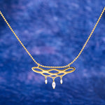 Poeme necklace gold vermeil jewellery