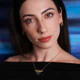 Allure Necklace, Gold Vermeil