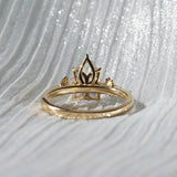 [Love In Bloom] Engagement Ring, With Cathedral