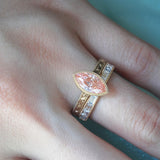 [Windows of Eternity] Baguette-Cut Diamond Wedding Band