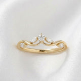 [Crown] Diamond Wedding Band