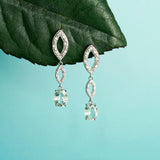 Dewy Leaf earrings