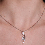 Guardian Angel Necklace, Sterling Silver