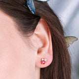 Abundance Stud Earrings, Love