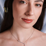 Dewdrop Necklace, Sterling Silver