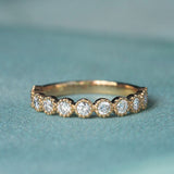 [Eleven Suns] Diamond Wedding Ring