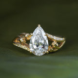 [Lily of the Valley] Diamond Engagement Ring