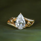 [Lily of the Valley] Diamond Engagement Ring