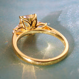 [Golden Veil] Yellow Diamond Ring