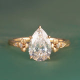 [Love In Bloom] Engagement Ring, With Cathedral