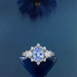 [Snow Country] Sapphire Ring