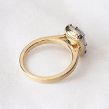 [Georgian Era] Old Mine Cut Diamond Ring, Collet Setting
