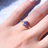 [Gilded Forest] Sapphire Engagement Ring