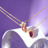 Pink Sapphire Necklace: Rosy Twilight