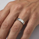 [Eternum] Baguette Diamond Wedding Band