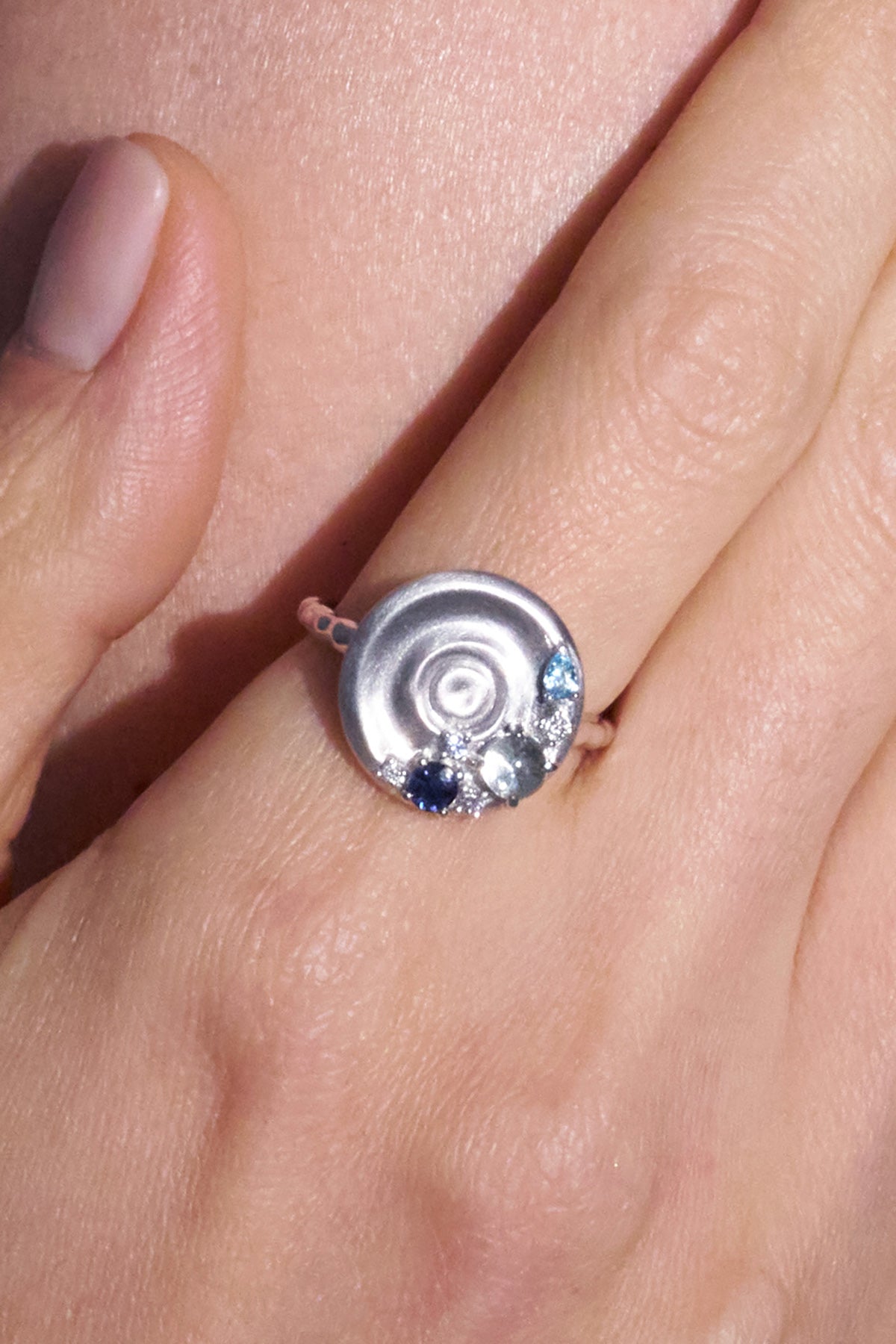5 Ripple Rings Ripple Ring, Solid Gold – Poème