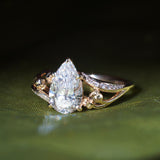 [Lily of the Valley] Diamond Engagement Ring
