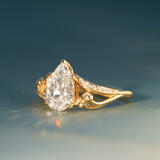 [Lily of the Valley] Diamond Engagement Ring
