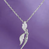 Guardian Angel Necklace, Sterling Silver