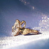 [Swan Oath] Kite-Cut Diamond Ring