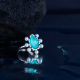 Heart of the Ocean ring, Turquoise